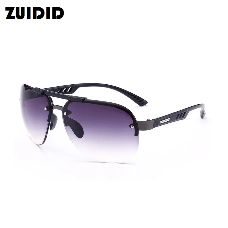 Luxusné pilotné slnečné okuliare Men Meni Nadmerné jazdné slnečné okuliare Muž Gradient šošovky Čierne slnečné okuliare okuliare Oculos Gafas UV400
