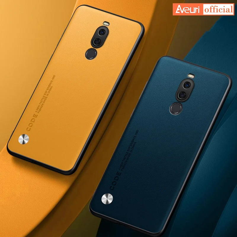 Luxusné puzdro na kožené telefóny pre meizu x8 x 8 matný silikónový šok odolný v oblasti ochrany zadného krytu puzdro pre meizux8 coque