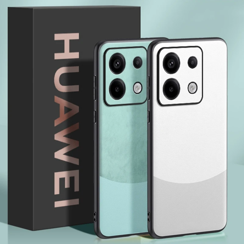 Luxusné puzdro na kožu pre Xiaomi Redmi Note 13 Pro 5G Zadný kryt Silikón Full Protection Puzdro pre Redmi Note 13 Pro Plus