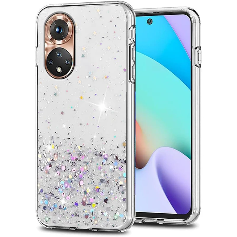 Luxusné trblietavé silikónové puzdro pre Huawei Honor 20 Lite 30 50 60 70 80 Pro Rus 20s 30s 50 SE Ultra tenký mäkký zadný kryt Coque Capa