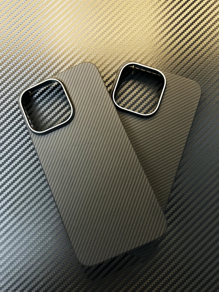 Luxusné uhlíkové vlákno Kevlar, Ultra-tenký Magsefe 600D Ochranné puzdro pre mobilný telefón pre iPhone 15Pro Max Anti-Drop Case