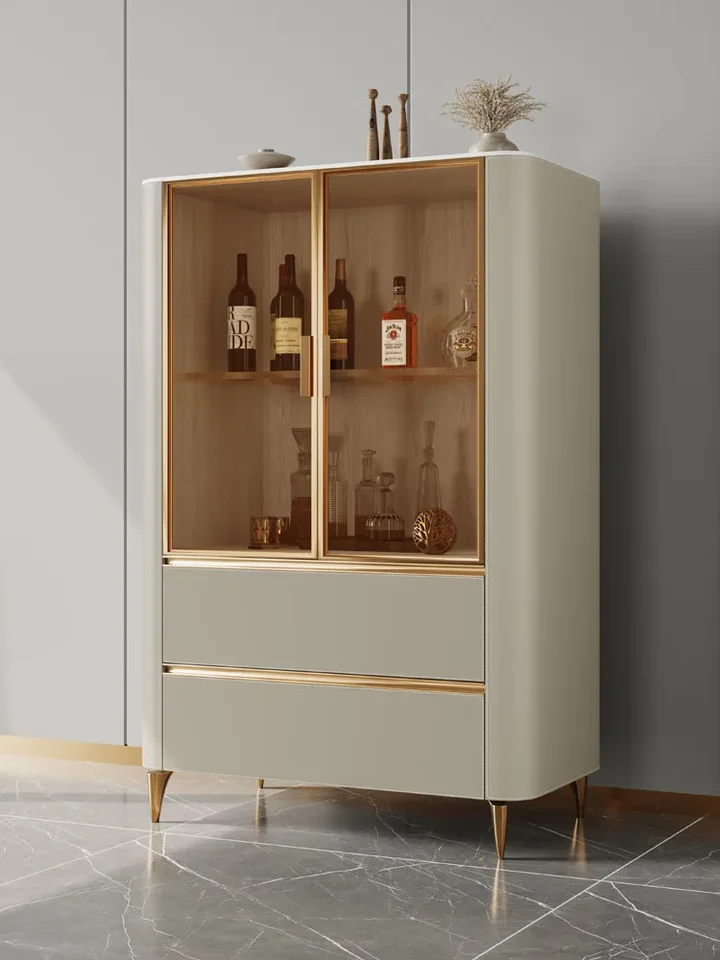 Luxusné Vitrina vínna skrinka Bar