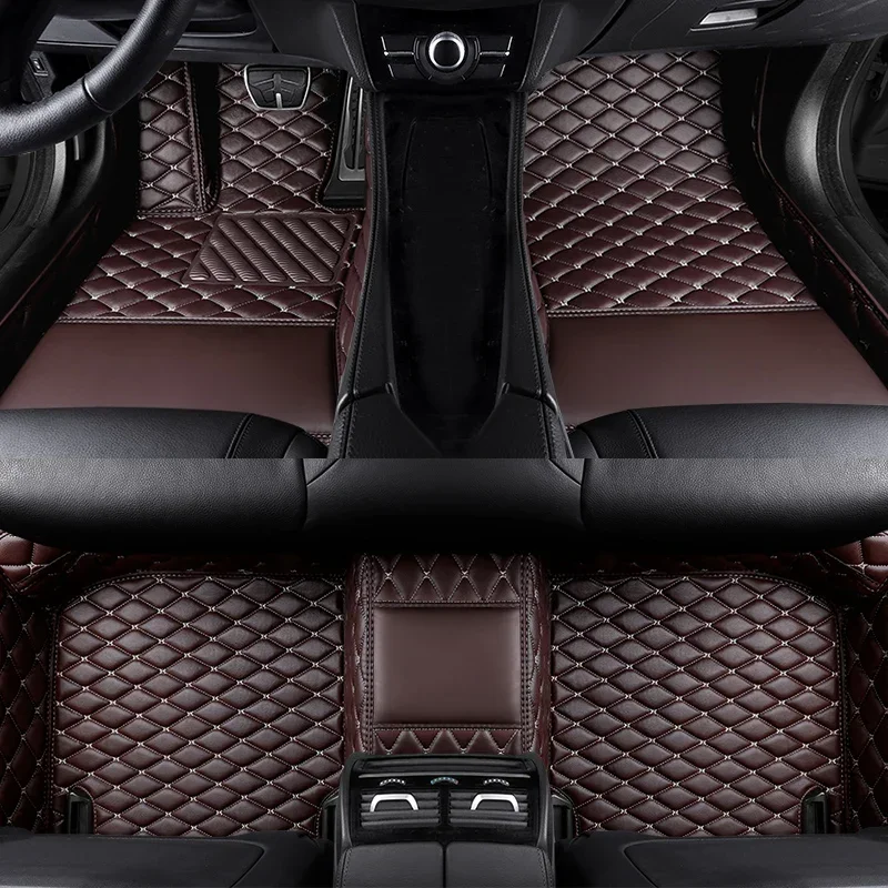 Luxusný 3D na mieru na mieru automobilovej podlahy pre BMW 6 série G32 GT 2017-2023 7 Series E38 E65 E66 i7 100% Fit CAR Interiérový príslušenstvo