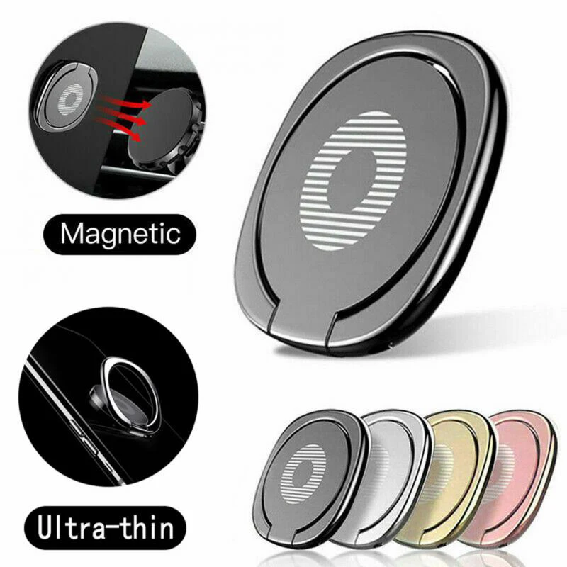 Luxusný kovový prsteň držiteľa automobilu stojan na telefón MONT SHIM PAD DOLDER SMARTPONE pre Xiaomi huawei iPhone Samsung MOBILNE