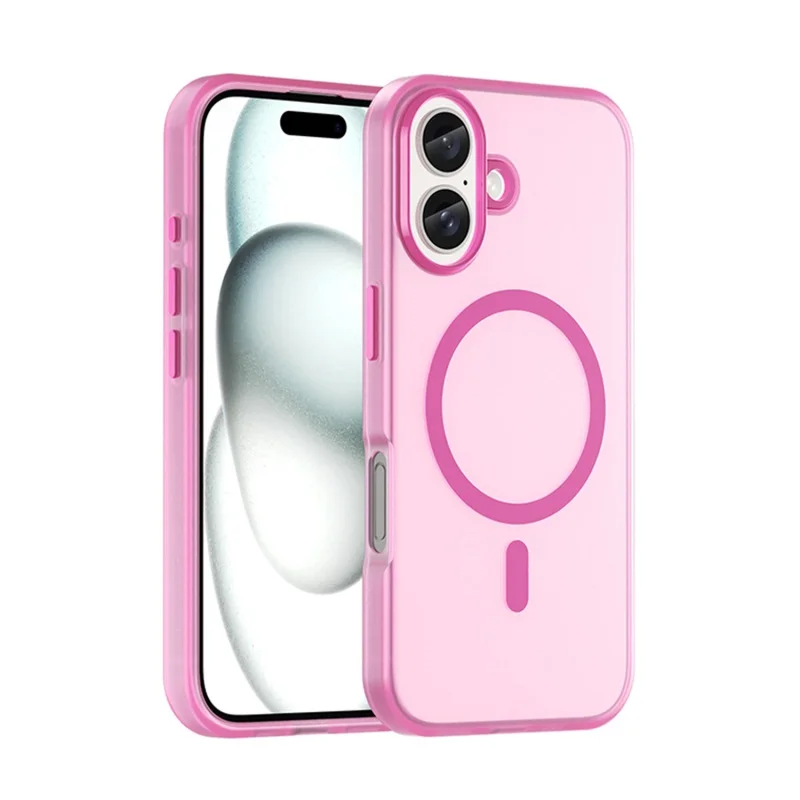 Luxusný magnetický bezdrôtový poplatok pre puzdro Magsafe pre iPhone 16 15 14 13 12 11 11 Pro Max Plus Scousproof Color Matte Bumper Cover