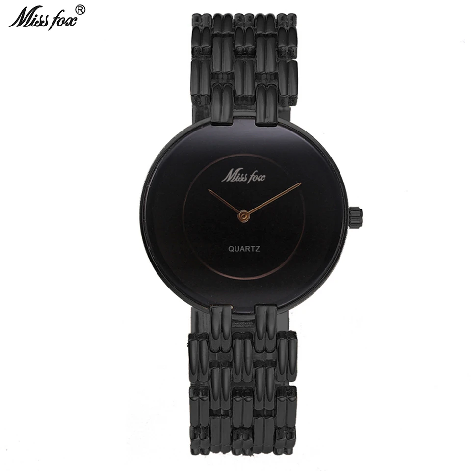 Luxusný minimalistický náramky Creative Ultra Slim Castless Ocen Witerproof Watches Round Face Two Uzaly hodinky Hot Sale