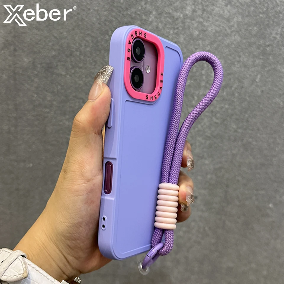 Luxusný náramok na náramok na náramok na náramok na povraz pre iPhone 15 16 Pro Max 14 13 12 11 x xr xs