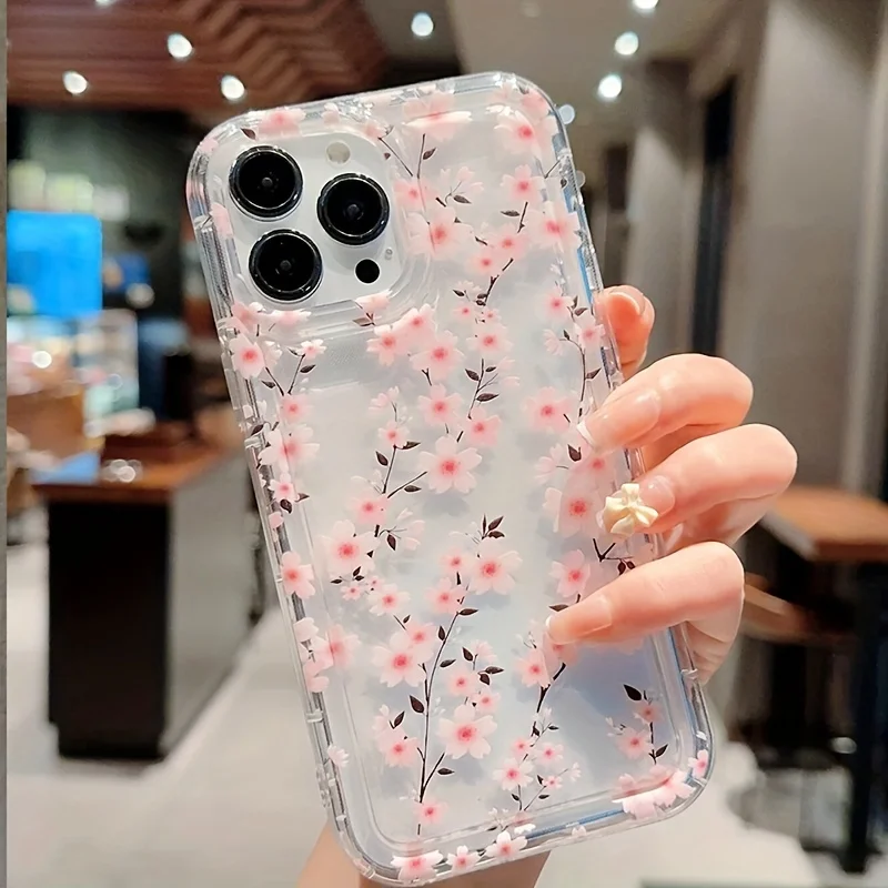 Luxusný nárazový nárazový čistý čistý telefón pre telefón pre Xiaomi Redmi Note 12 13 Pro Plus 5G 11S 11 10S 10 12 9S Pro 12c 13C4G Kvetina kvetu