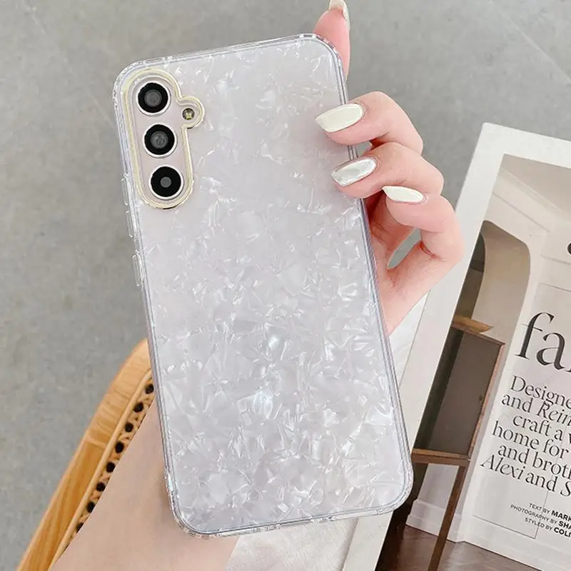 Luxusný prípad pre Samsung Galaxy A54 A34 A55 5G A53 A 54 53 šumivé prípady Funda pre Samsung S24 S23 Ultra Fe 24 23 Cover Case Case Case