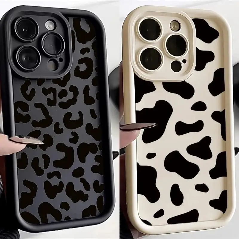 Luxusný retro čierny leopardový telefónny puzdro pre Huawei Honor 90 5G Y9S X9 Y9 Prime 2019 Nova 5T 9 10 SE P20 Mate 30 20 20 P30 Pro Cover