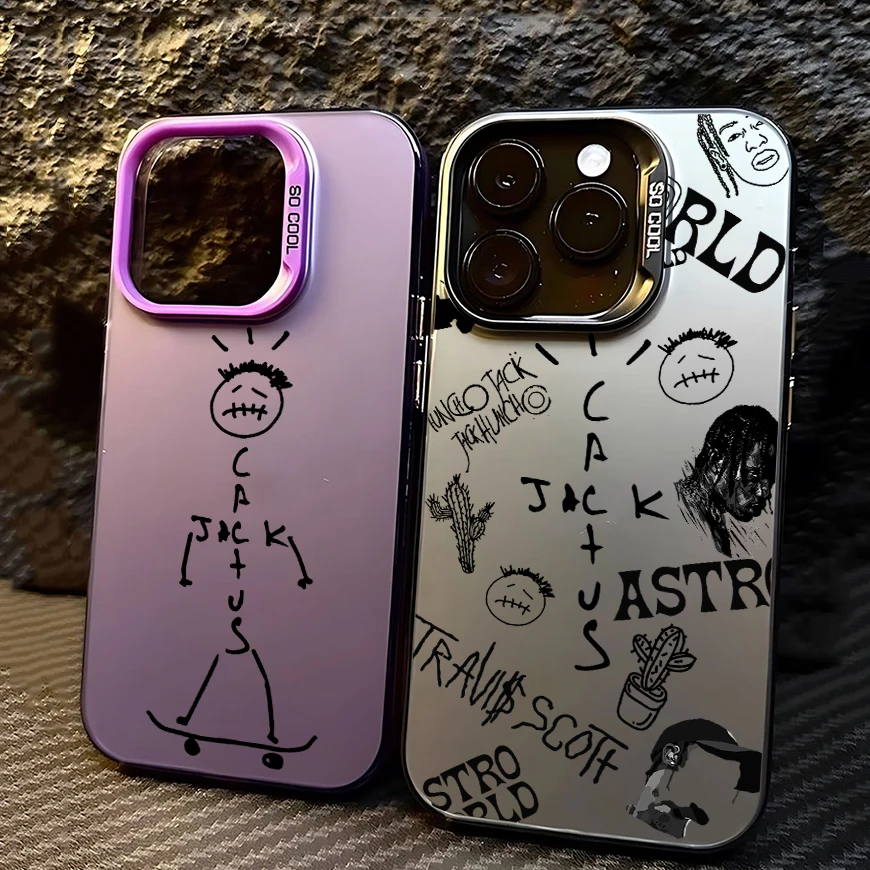 Luxusný Travis Scott Cactus Jack Pase pre puzdro pre xiaomi mi 11 lite 12t POCO x3 GT NFC F4 X5 PRO 5G CANDY MATTE MATTEPOPORPOPT
