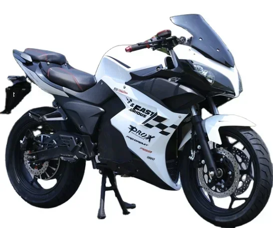 Luyuan Motorcyclethe najnovšia nová energia vysoká rýchlosť 5000 W 72V lítiová batéria Dospelý elektrický motocykel Super dlhý výdržový kríž