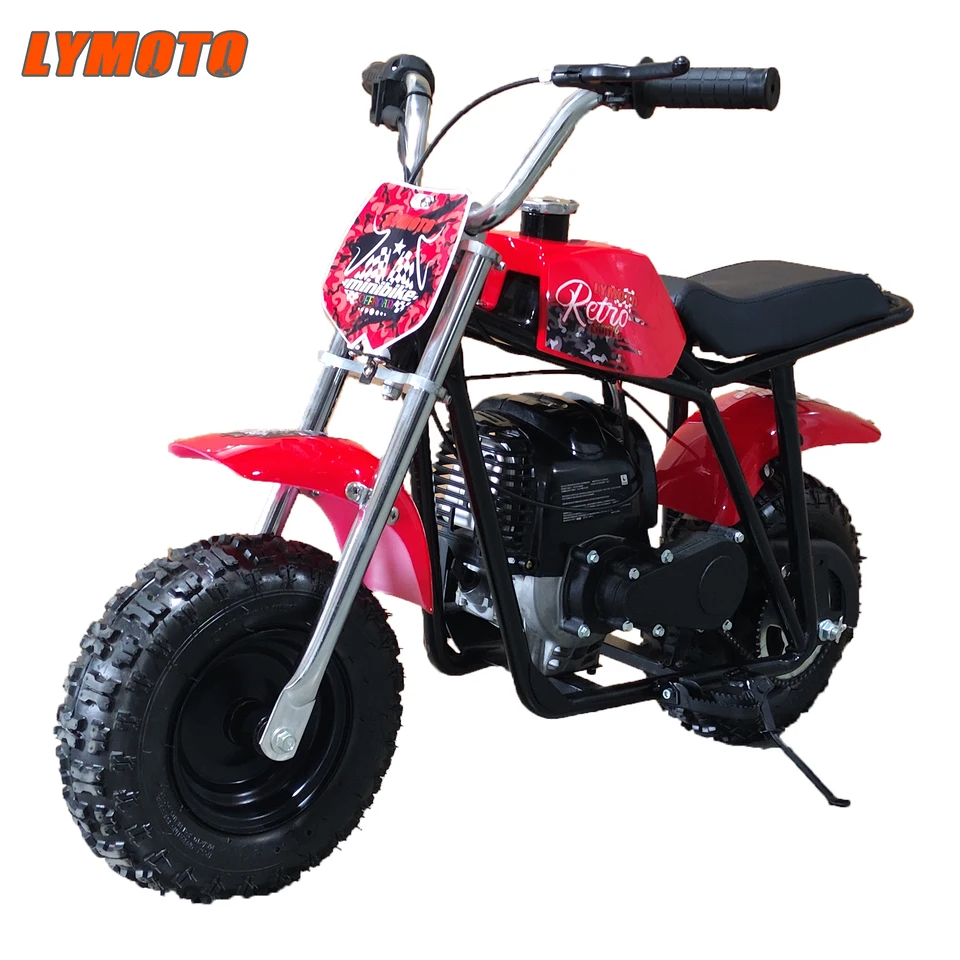 Lymoto Mini Dirt Bike 40cc, jednodielny val, 4-strokové, vzduchové chladenie, CPSC, certifikát EPA, sme továreň