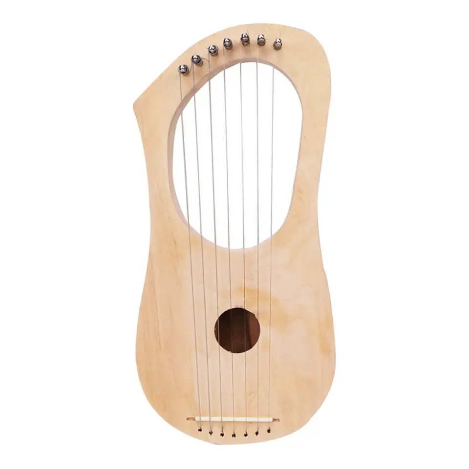Lyres Wood String Instrument Starí 7 String pre deti darčeky