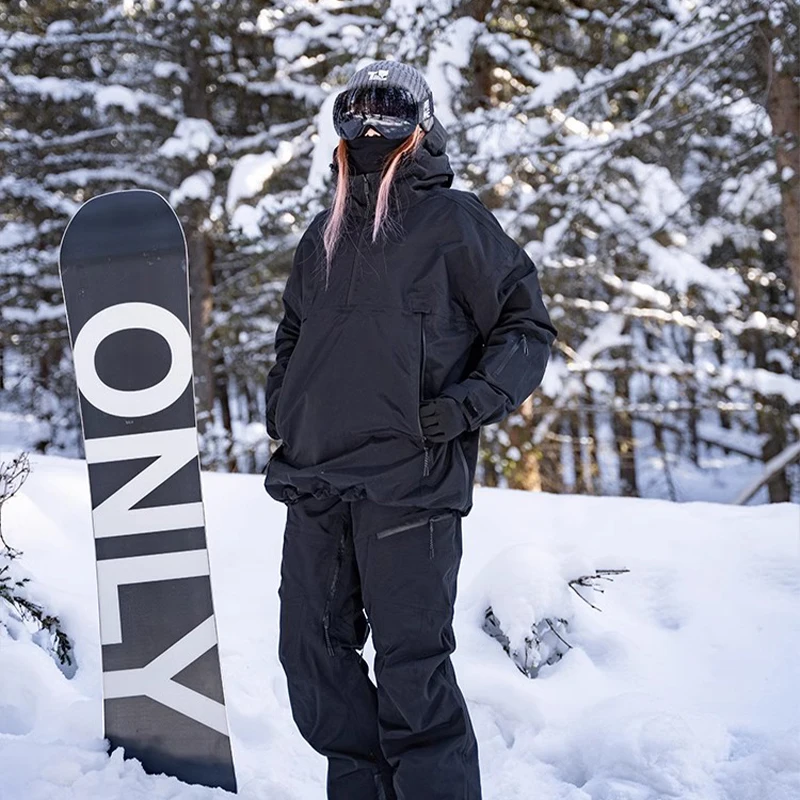 Lyžiarska bunda pre terorizmus pre mužov a ženy, profesionálne snowboardingové oblečenie, pánsky oblek, páry, 3L, teplo