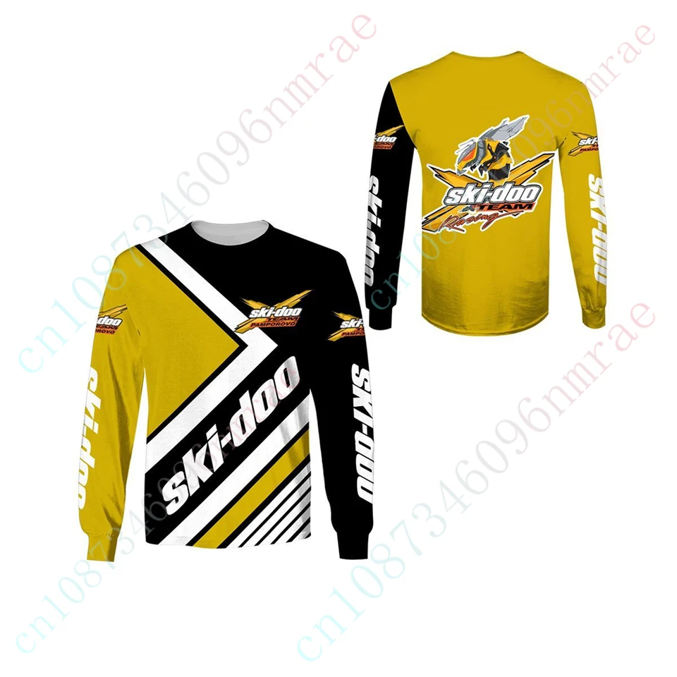 Lyžiarske tričko pre mužov Ženy unisexové oblečenie anime mikina mikiny neformálne o krk s dlhým rukávom s dlhým rukávom Harajuku nadmerné tričko Custom Logo