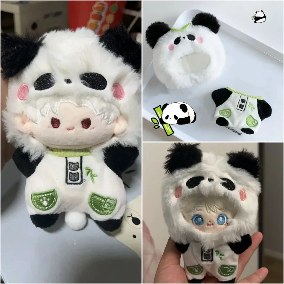Láska a Deepspace Xavier Zayne Rafayel Ralayo Sylus Lovely Panda Plush Dolls oblečenie 10 cm Cotton Doll Doll Cances Cancels