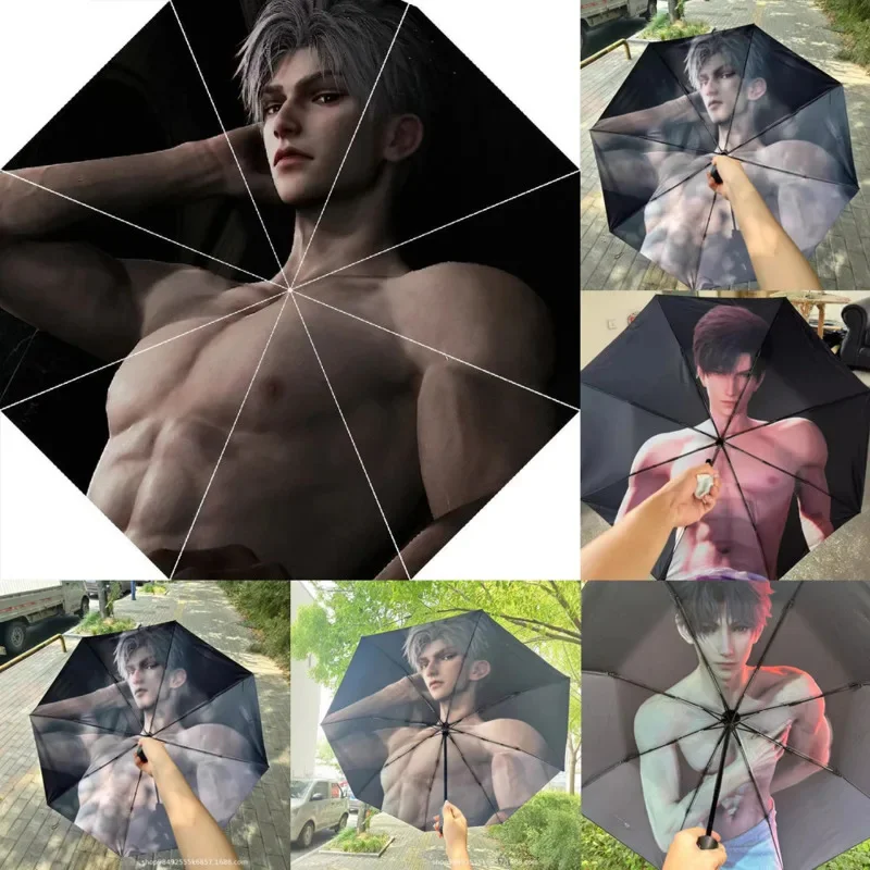 Láska hry a Deepspace Sylus Cosplay anime Plne automatické slnečné krémy dáždniky Sun Parasol zrútená Rainshade Sun Rain Darček
