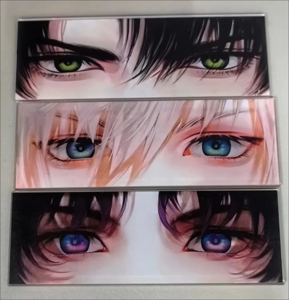 Láska hry a Deepspace Xavier Zayne Rafayel Ralayo Sylus Qin Che Shen Xinghui Li Shen Qi Yu Záložky Figure Acryl Eye Card Card