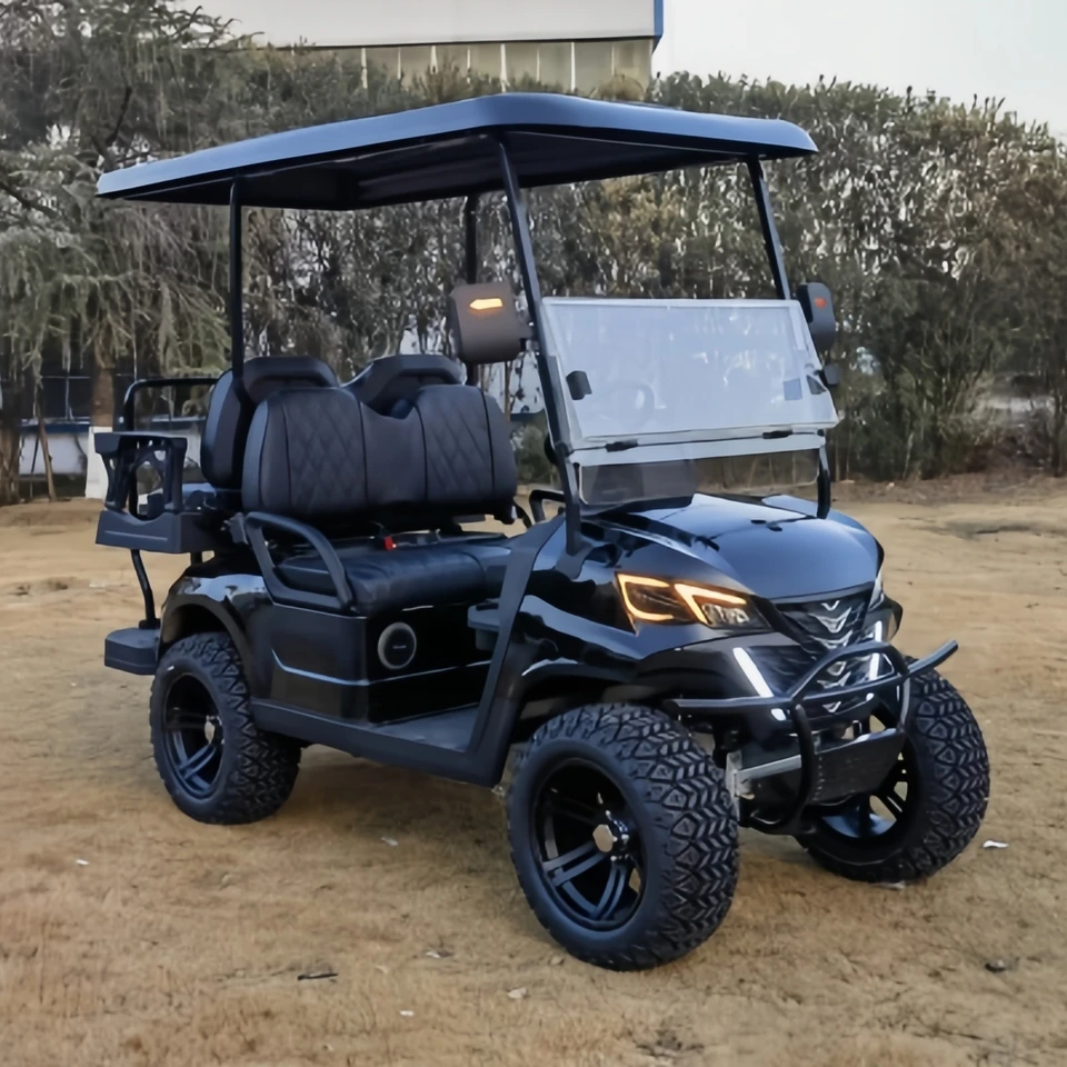 Lítiová batéria Elektrický golfový košík 2 4 6 Cestujúci lacné čínske poľovné golfové motocykle na predaj