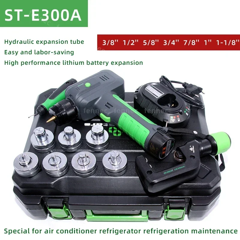 Lítium elektrická batéria potrubie expandér plaviace náradie ST-E300A Hydraulická klimatizácia