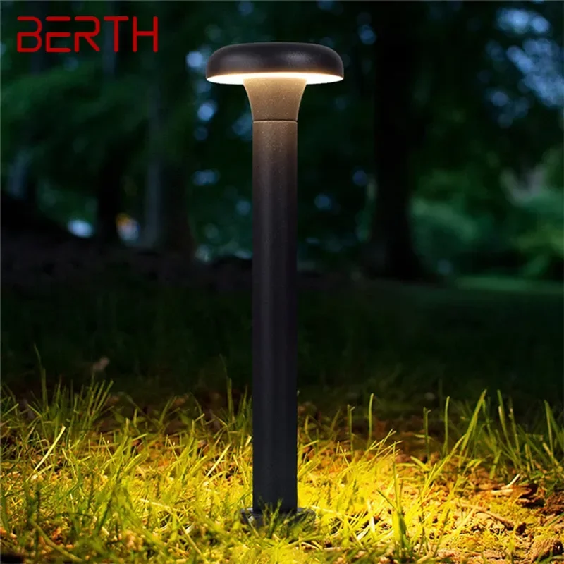 Lôžko moderná vonkajšia trávniková lampa vedená elektrická vodotesná vila záhradná záhrada okres Residential Quarters Lawn Lamp