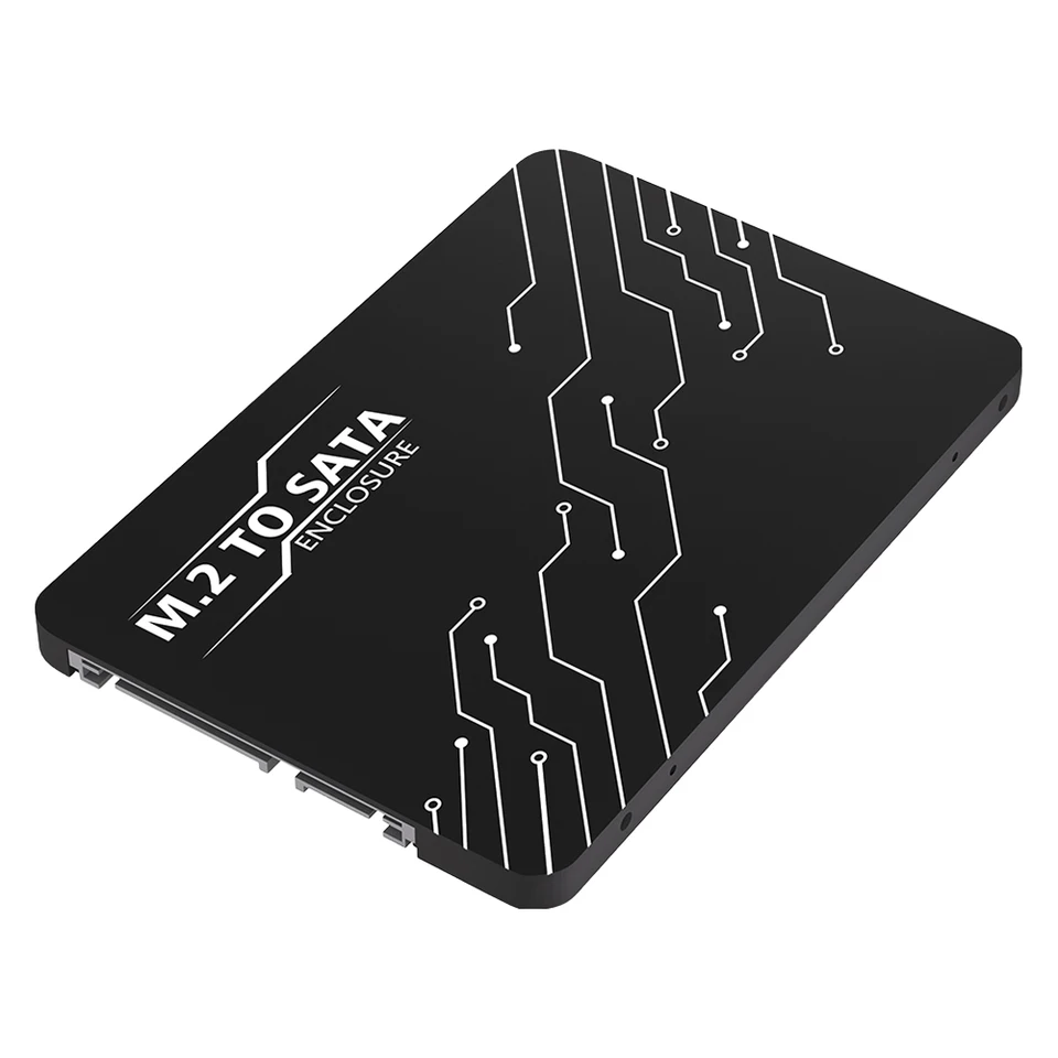 M.2 Adaptér na 2,5 krytinu SATA SSD CONSD M.2 až 2,5 palca SATA Adapter Adapter 2230 2242 2260 2280 Pevný disk