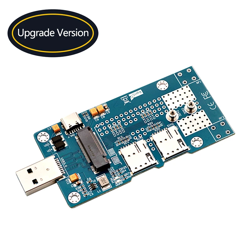 M.2 na USB 3.0 Adaptér s dvojitou podporou slotu na kartu Nano SIM 3G/4G/5G/LTE 3042/3052 Veľkosť M2 NGFF Kľúč B karta pre stolný počítač