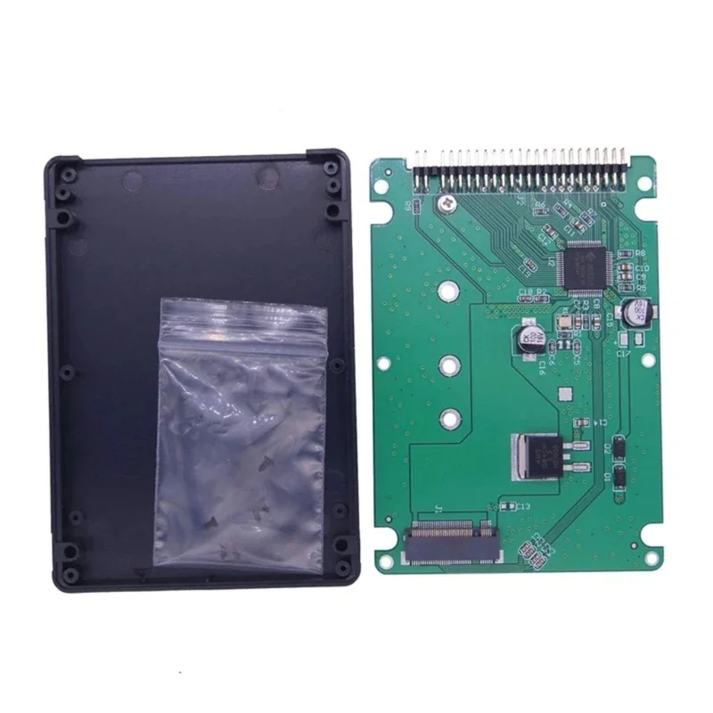 M.2 NGFF SSD až 2,5 IDE 44PIN Adaptér prevodníka s čiernou / bielaou farbou konektor SATAIII SDD CONVERTER CARD