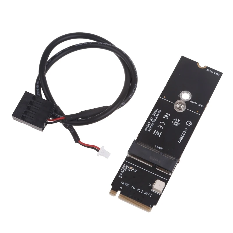 M.2 SSD karta M.2 Kľúč k karte M.2 Kľúčová karta NVME Bluetooth kompatibilná s kartami SSD Adapter Card pre siete M.2 SSD