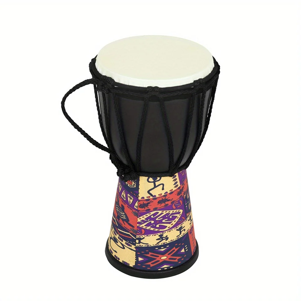 M MABT ZF-05 4 palcový africký bubon prenosný bubnový komora ABS farebný djembe ručný bubon profesionálny bicie hudobný nástroj