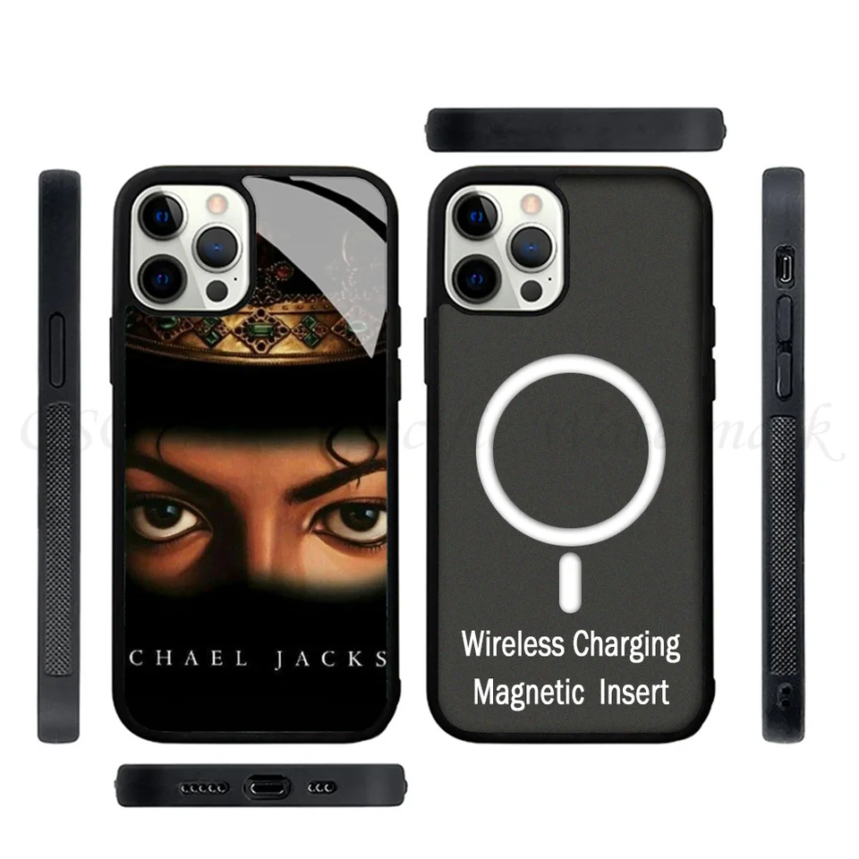 M-MICHAEL Jackson PASELS pre iPhone 15 14 13 Pro Max 11 12 12 Mini Alex Mirror TPU Shell