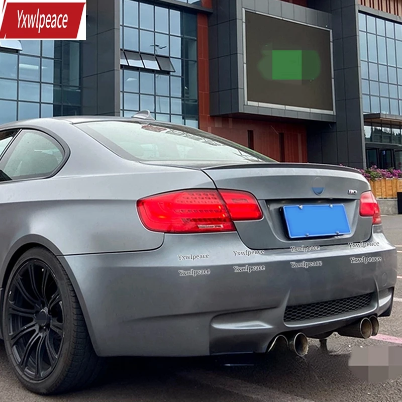 M style ABS plastový zadný kufrový spoiler na pery automobilov pre BMW E92 M3 2 Door Coupe 2007 2008 2009 2010 2011 2012 2012 2013