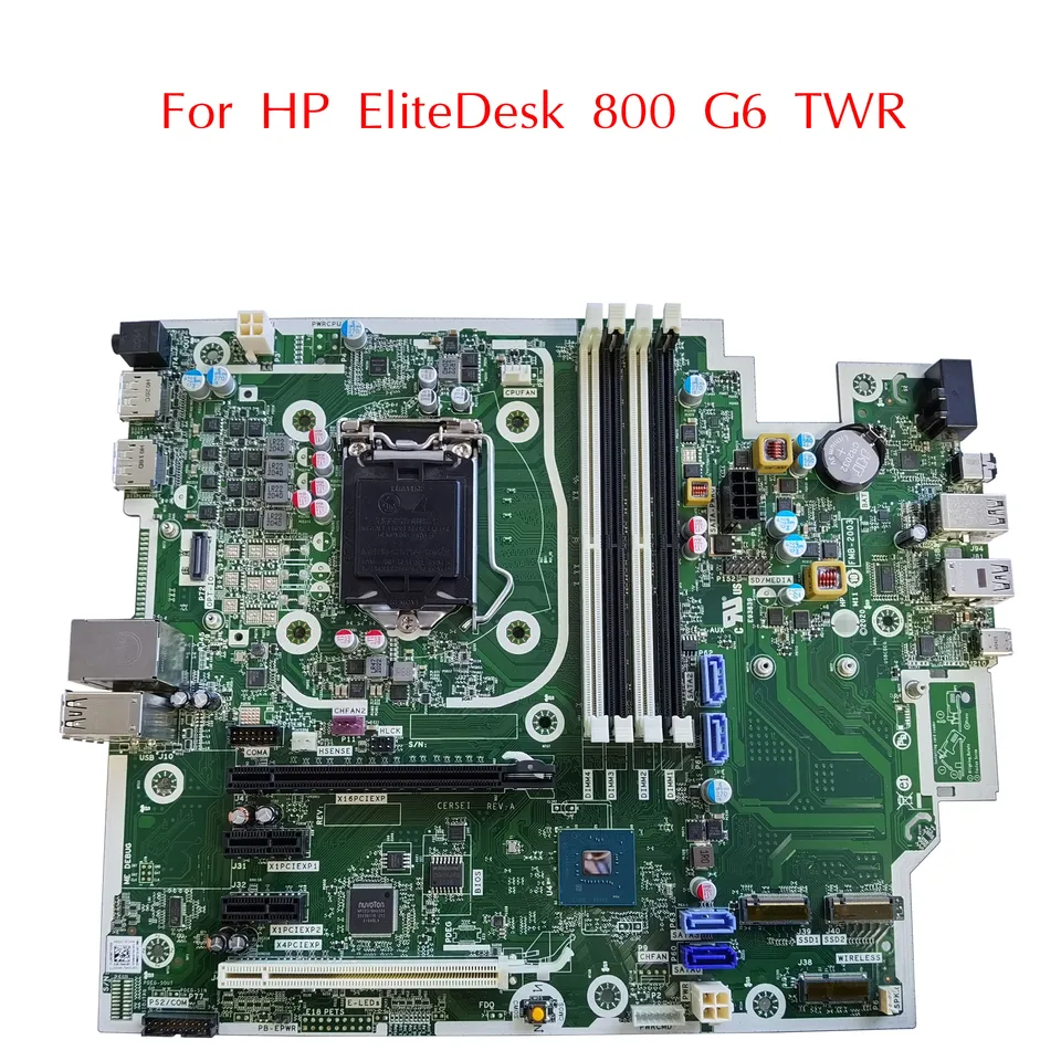 M08759-601 Používa sa pre HP ElitDesk 800 880 G6 TWR TWR M08759-001 L76450-001 FMB-2003 Q470 LGA1200 DDR4 100% Testované