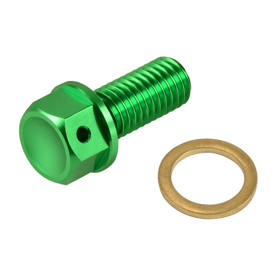 M10XP1.5 Magnetická skrutka odtokovej zástrčky oleja pre Kawasaki KX450F KX 450F KXF 450 2006-2015 KLX450R KLX 450R 2008-2009 2018 2018 2019