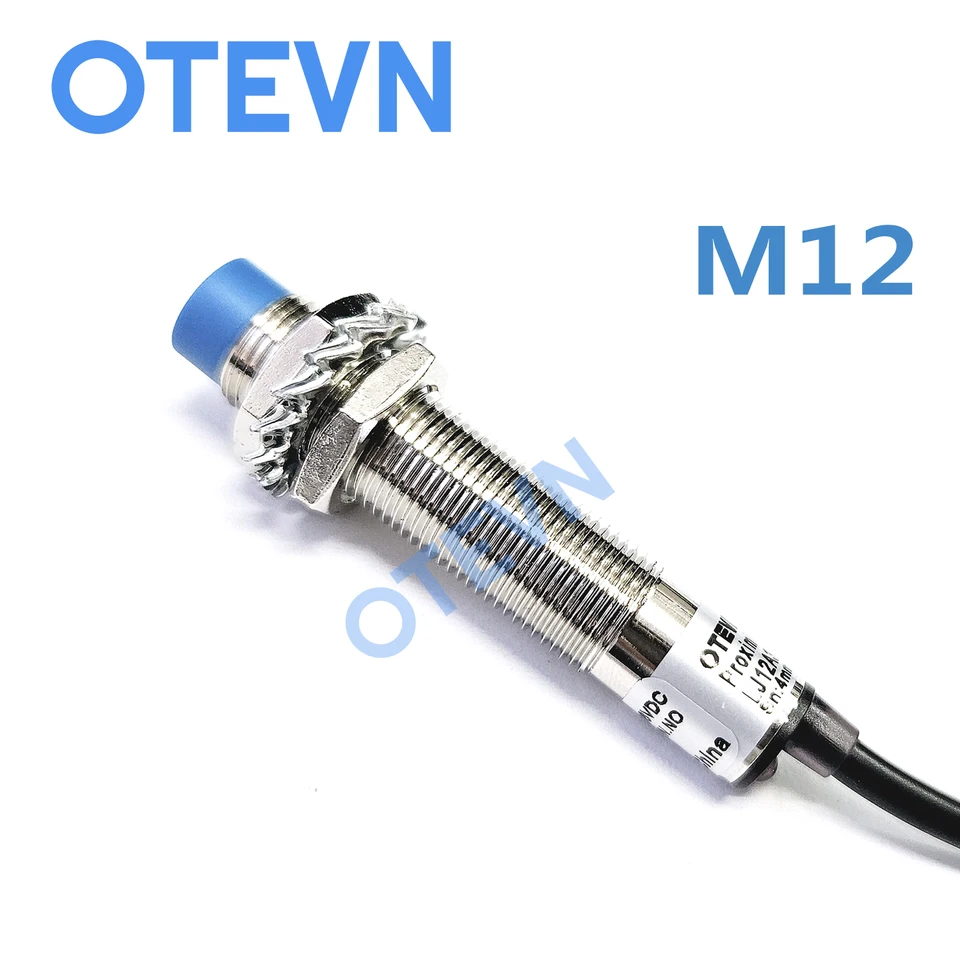 M12 LJ12A3 Induktívny spínač snímača proximity LM12 NEFLIDED NPN PNP Detekčná vzdialenosť 4 mm PLC Senzory DC 6V-36V OTEVN NO NC