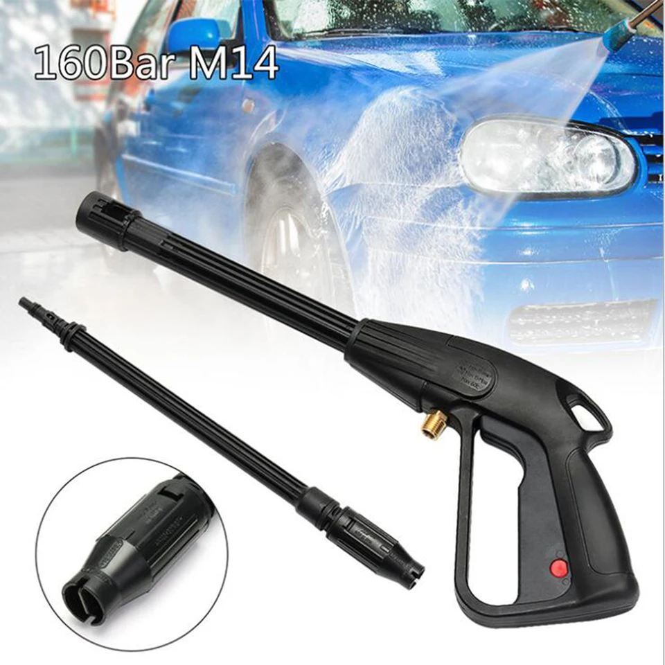 M14 Vysokotlakové auto vodné sprejové pištoľ Wand Dysle Doys Household 160bar