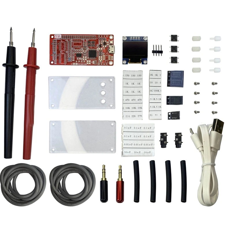 M181 Digital LCR tester strojový súprava s vysokou presnosťou Inductive Resistance Measure Meter Capacitance Meter DIY modul