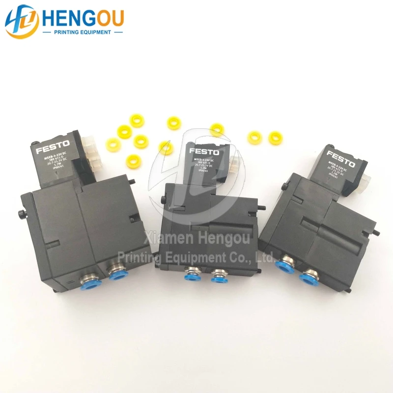 M2.184.1131 JMEBH-4/2-QS-6-SA Heidelberg Solenoid Solenoid Valve M2.184.1121 MEBH-4/2-QS-6-SA M2.184.1111 MEBH-4/2-QS-4-SA 4x10x2mm