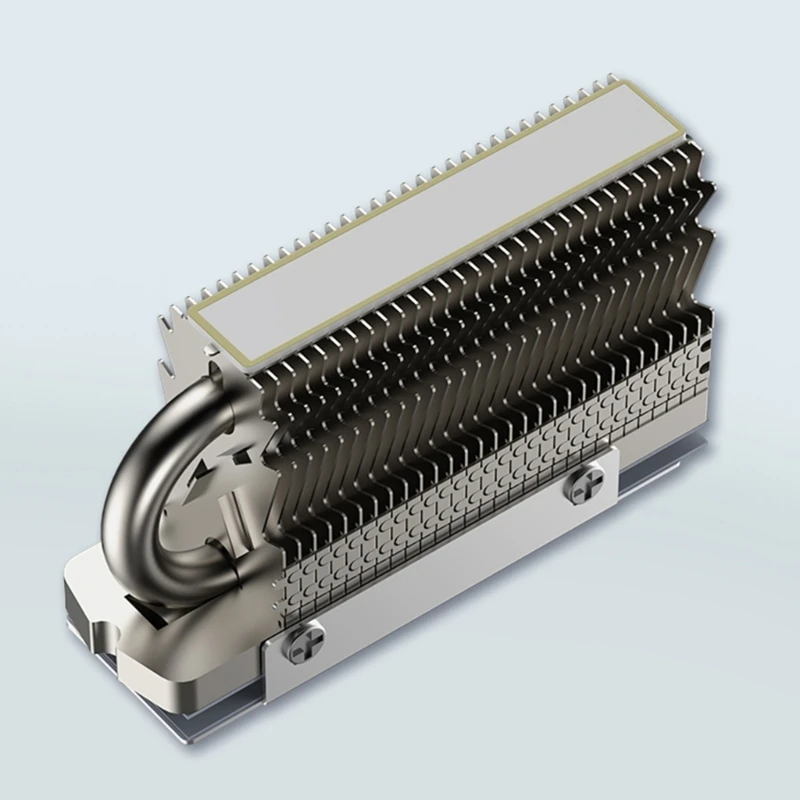 M2 2280 SSD Heatsink HR-09 2280 Chladiace zariadenia chladiča Vysokorýchlostného stavu Hnacieho chladiča chladiča Tepelné potrubie Radiatory