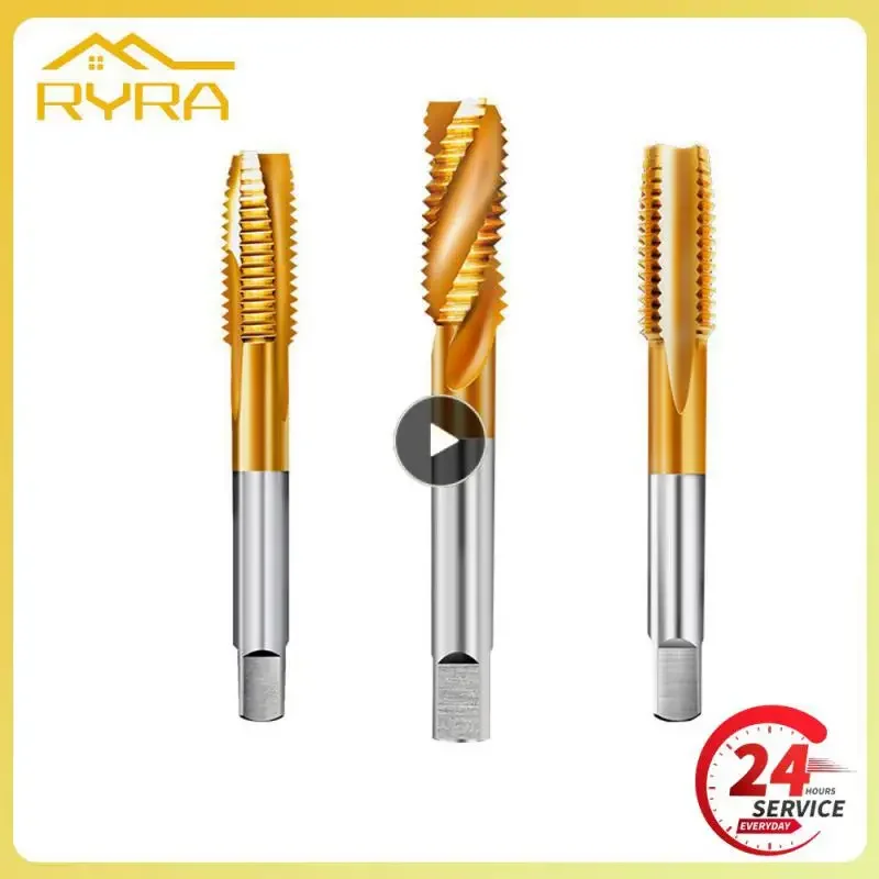 M2,5 m3 m3.5 m5 m8 m8 M10 M14 M16 Titánový ručný faucet HSS Metrický priamy flautový závit