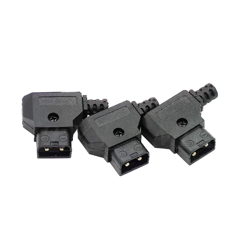 M2EC Camera D-TAP Power Mužská zástrčka prehodnotiteľná káblová zásuvka DTAP Mužský konektor pre batériu Anton