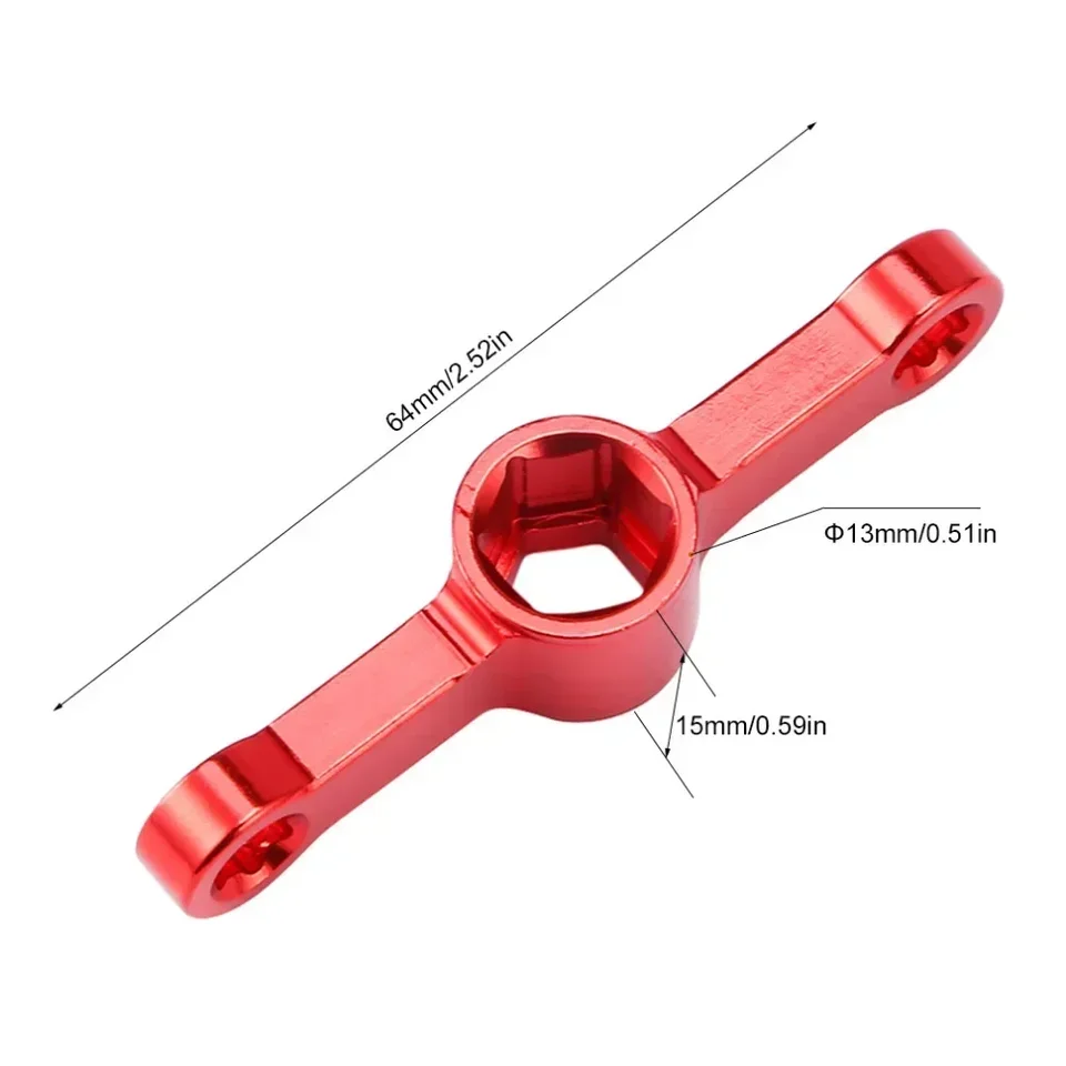 M3/M4/M5 Lock Nuts Adapter 2204 bez kefiek s guľkou na rýchle uvoľnenie kľúča Motor