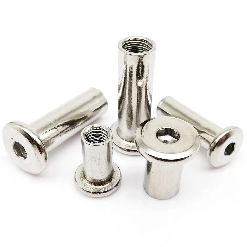 M3 M4 M5 M6 M8 M10 304 Nerezová oceľ Veľký plochý HEX HEX -HEXAGON SOCKET HEAD Nábytok NIVET KONEKTUM CONEKTUM