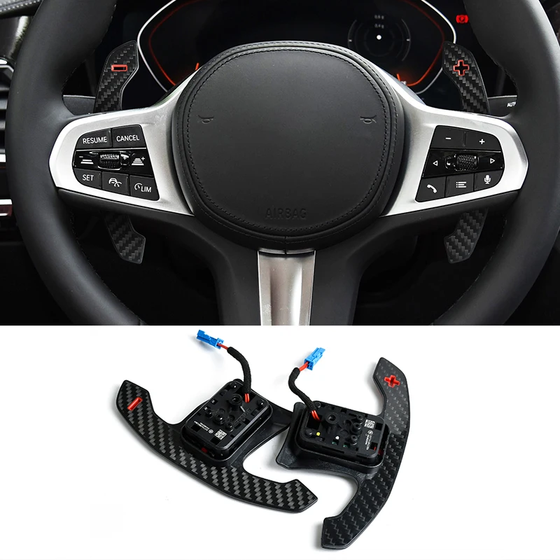 M3 M4 Originálne uhlíkové pádlové radiče pre BMW X3 X4 X5 X6 3/4/5Series G20 G30 G01 G02 G05 G07