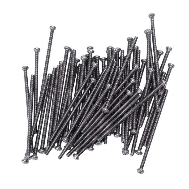 M3 x 60 mm 304 z nehrdzavejúcej ocele Phillips Pank Screp Scregs skrutka 60ks
