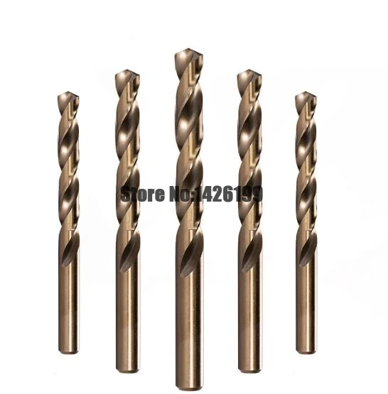 M35 10ks 1,0 mm-8,5 mm HSS konope Flowers Cobalt Vŕtanie Špeciálne vrtáky z nehrdzavejúcej ocele (1 mm/2 mm/3 mm/4 mm/5 mm/6 mm/7 mm/8 mm)