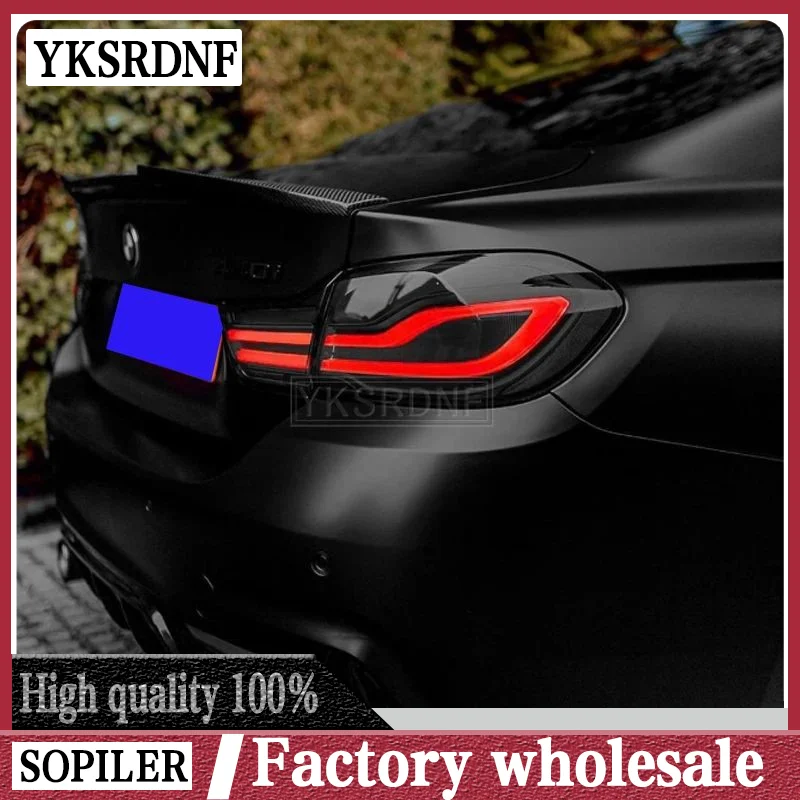 M4 Style ABS Zadná strecha SPOiler TRUNK LIP WING PRE BMW F32 4 Series 2 DOOR Coupe F32 2014 2015 2016 - UP 420I 428I 430I