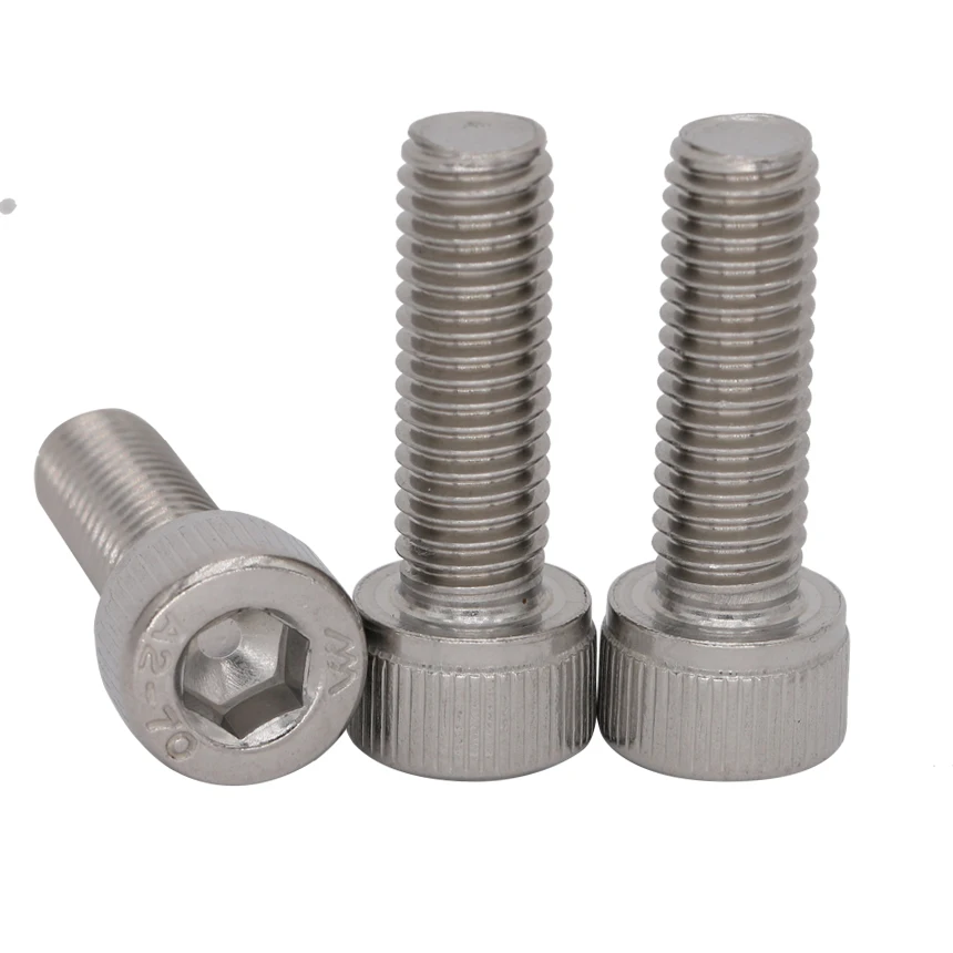 M5 M5*30 M5x30 M5*60 M5X60 304 316 Nerezová oceľ 304SS 316SS Metric Therad Din912 Allen Head skrutka Hex Hex Hexagon Socket Cap skrutka