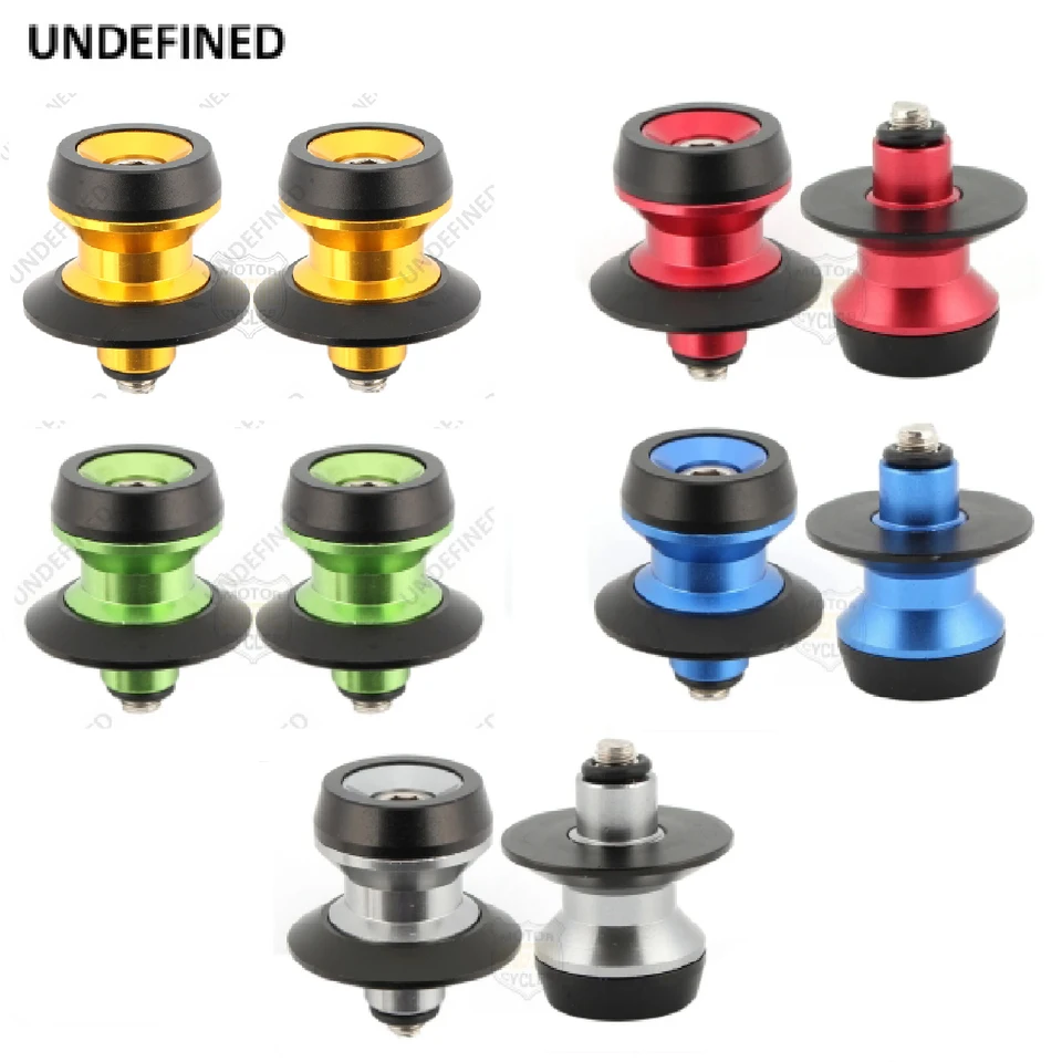 M6 M8 M10 Motorcycle Swingarm Spool Slid Stock Stock Screps Adsess pre Yamaha pre Kawasaki Honda pre BMW Suzuki Ducati Triumph